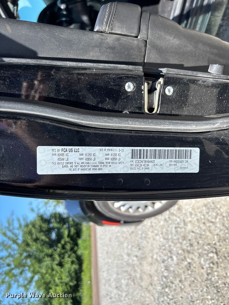 image for item FC1886 2019 Dodge Charger Police 