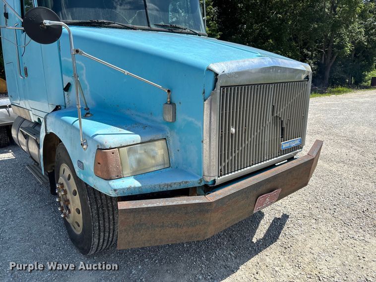 image for item FC1888 1989 White GMC WIA semi truck