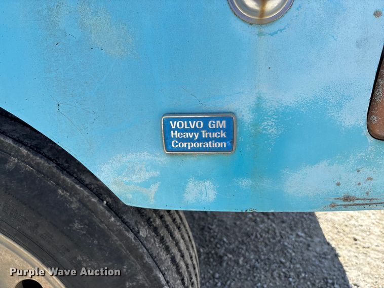 image for item FC1888 1989 White GMC WIA semi truck