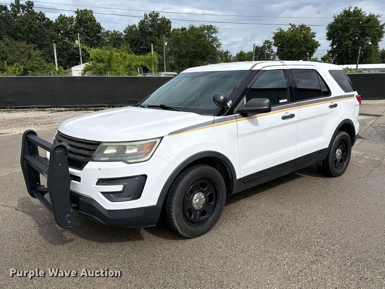2016 Ford Explorer Police Interceptor SUV