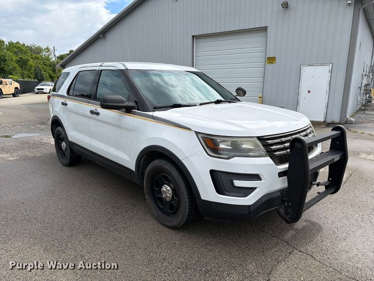 image for item FC3244 2016 Ford Explorer Police Interceptor SUV