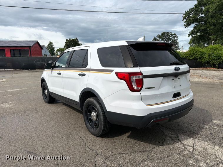 image for item FC3244 2016 Ford Explorer Police Interceptor SUV