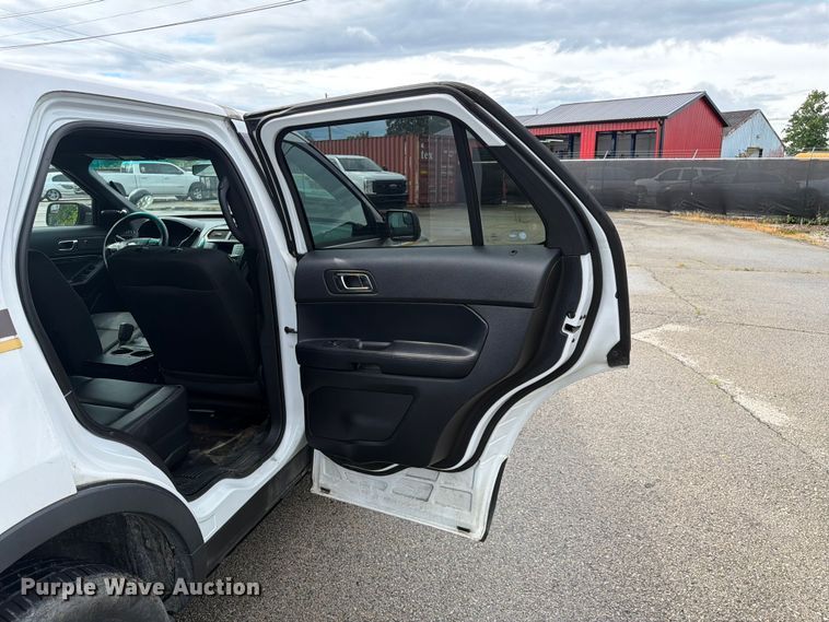 image for item FC3244 2016 Ford Explorer Police Interceptor SUV