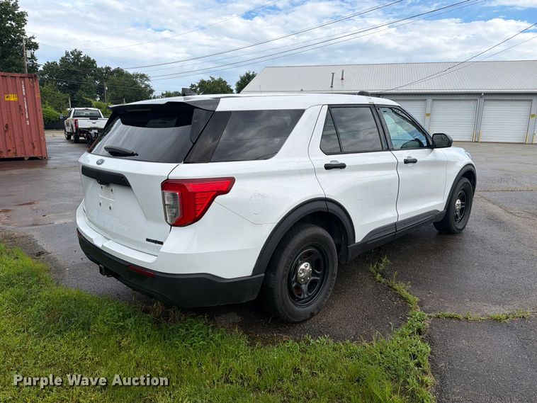 image for item FC3245 2020 Ford Explorer Police Interceptor SUV