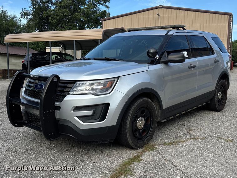 image for item FG0543 2019 Ford Explorer Police Interceptor SUV