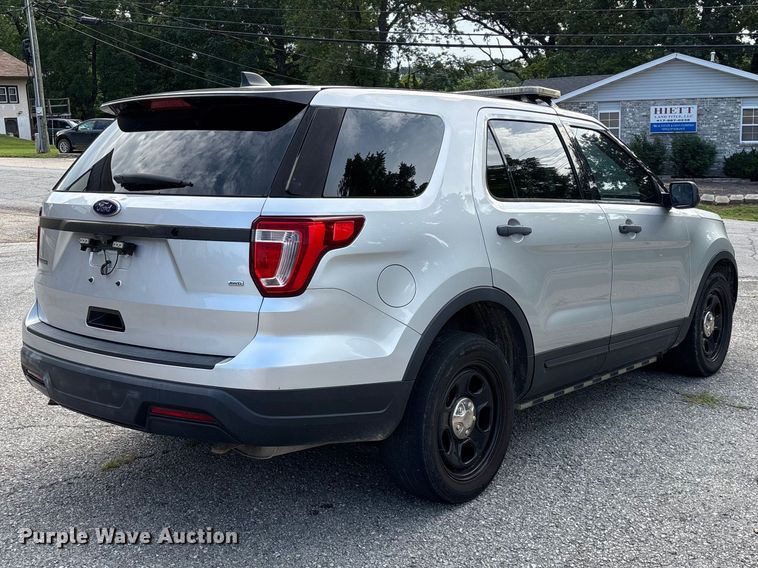 image for item FG0543 2019 Ford Explorer Police Interceptor SUV