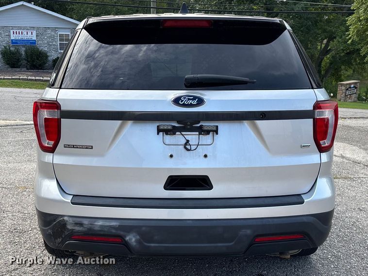 image for item FG0543 2019 Ford Explorer Police Interceptor SUV