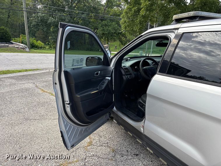image for item FG0543 2019 Ford Explorer Police Interceptor SUV
