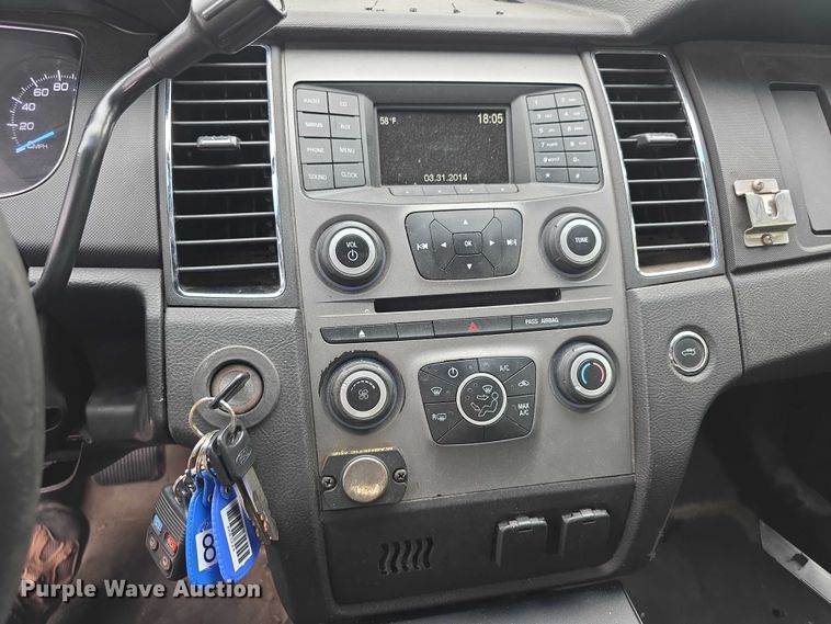 image for item FH6109 2018 Ford Taurus Police Interceptor 