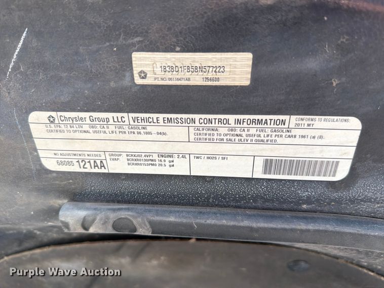 image for item FH6175 2011 Dodge Avenger 