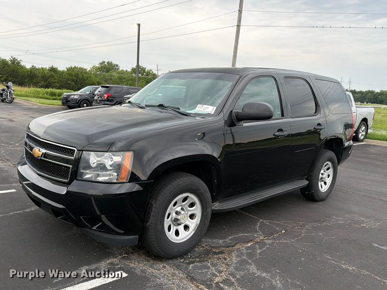 2013 Chevrolet Tahoe Police SUV