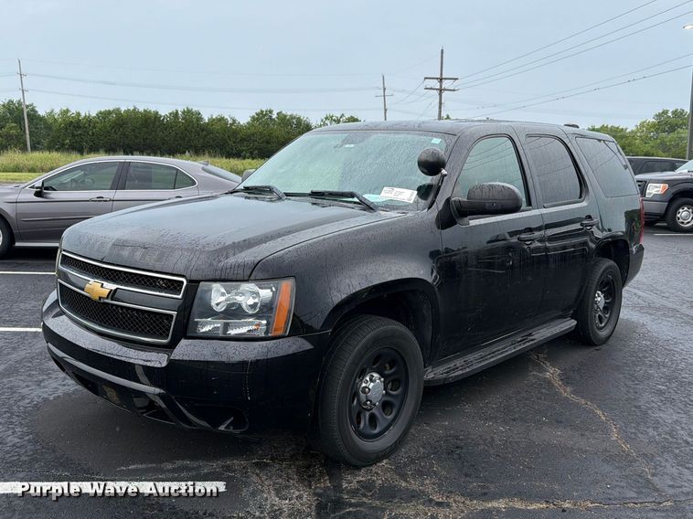 2013 Chevrolet Tahoe Police SUV