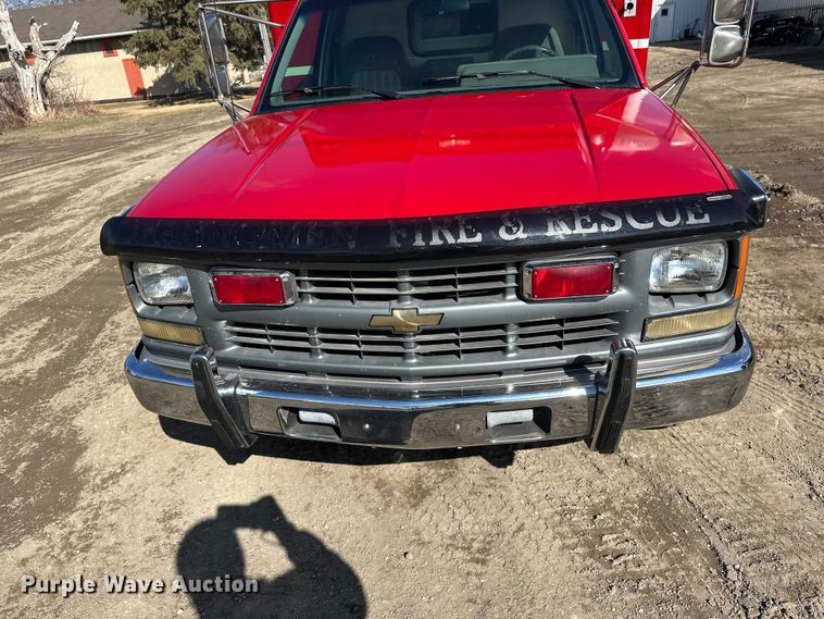 image for item FK1859 1994 Chevrolet Cheyenne 3500 ambulance