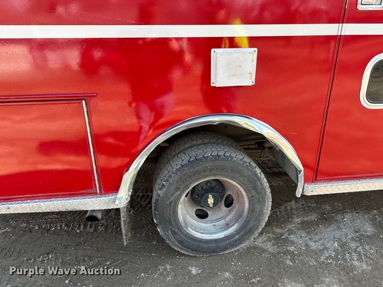 image for item FK1859 1994 Chevrolet Cheyenne 3500 ambulance