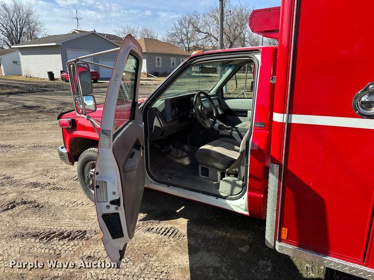 image for item FK1859 1994 Chevrolet Cheyenne 3500 ambulance
