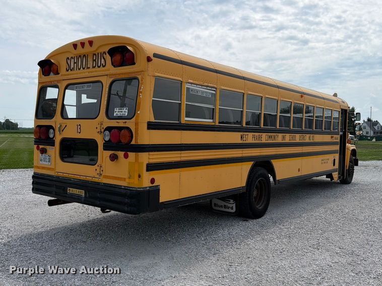 image for item FK4058 2002 GMC Blue Bird B7 school bus