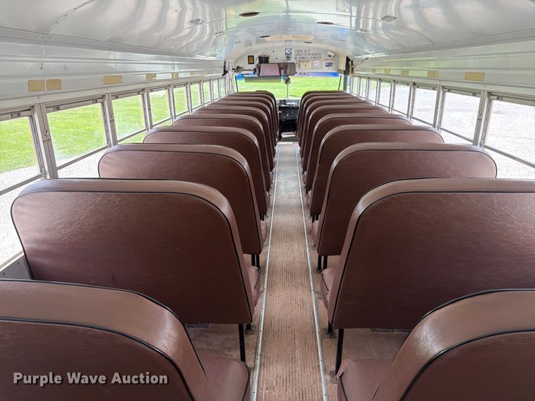 image for item FK4058 2002 GMC Blue Bird B7 school bus