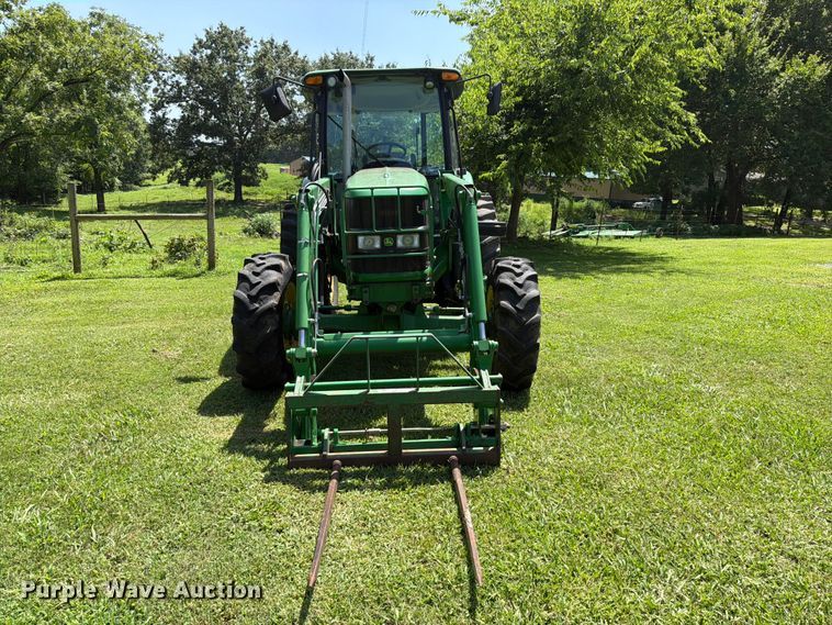 image for item FK5026 2010 John Deere 6115D MFWD tractor