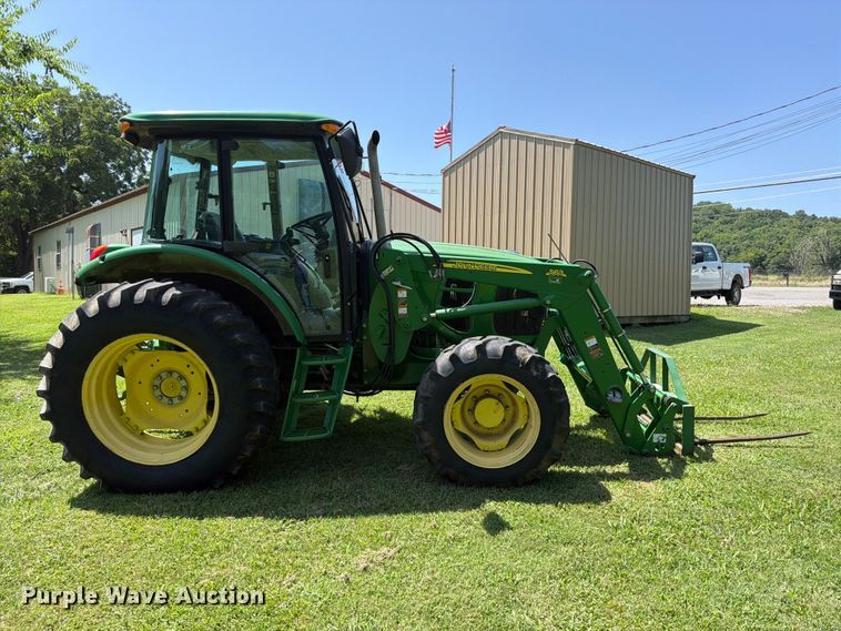 image for item FK5026 2010 John Deere 6115D MFWD tractor