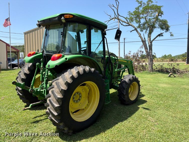 image for item FK5026 2010 John Deere 6115D MFWD tractor