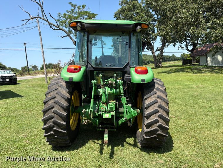 image for item FK5026 2010 John Deere 6115D MFWD tractor