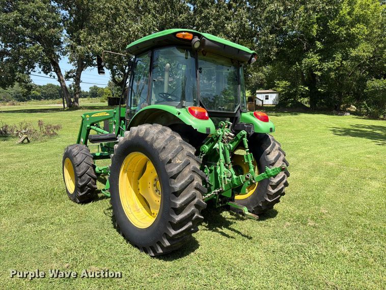 image for item FK5026 2010 John Deere 6115D MFWD tractor