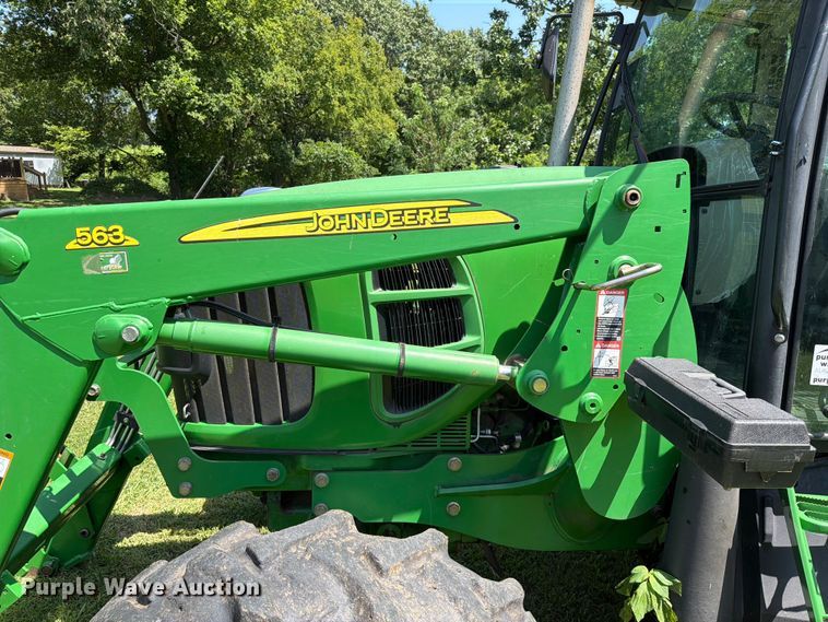 image for item FK5026 2010 John Deere 6115D MFWD tractor