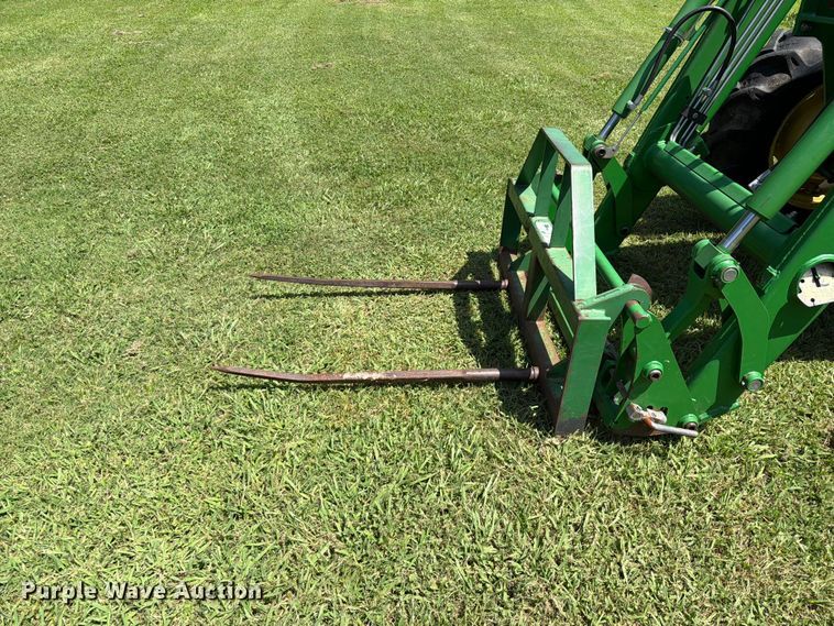 image for item FK5026 2010 John Deere 6115D MFWD tractor
