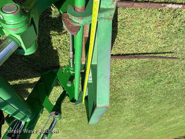 image for item FK5026 2010 John Deere 6115D MFWD tractor
