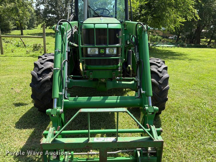 image for item FK5026 2010 John Deere 6115D MFWD tractor