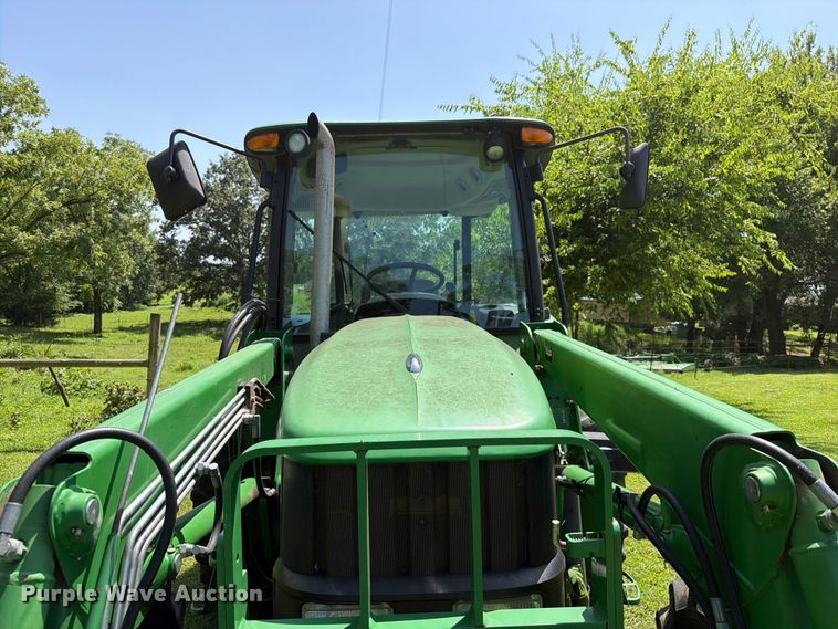 image for item FK5026 2010 John Deere 6115D MFWD tractor