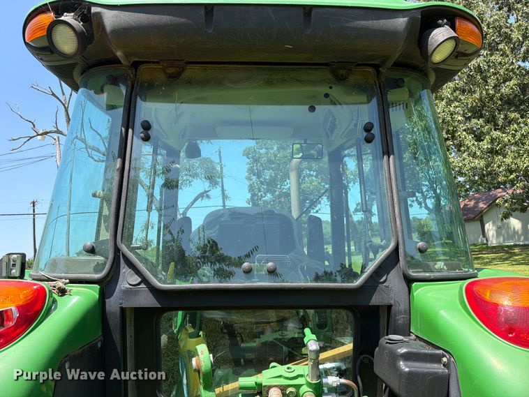 image for item FK5026 2010 John Deere 6115D MFWD tractor