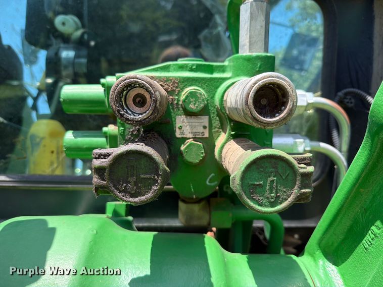 image for item FK5026 2010 John Deere 6115D MFWD tractor