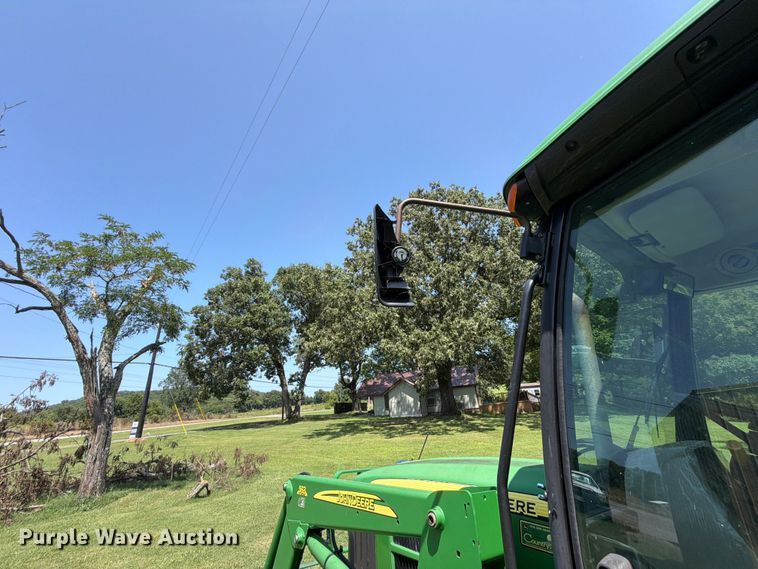 image for item FK5026 2010 John Deere 6115D MFWD tractor