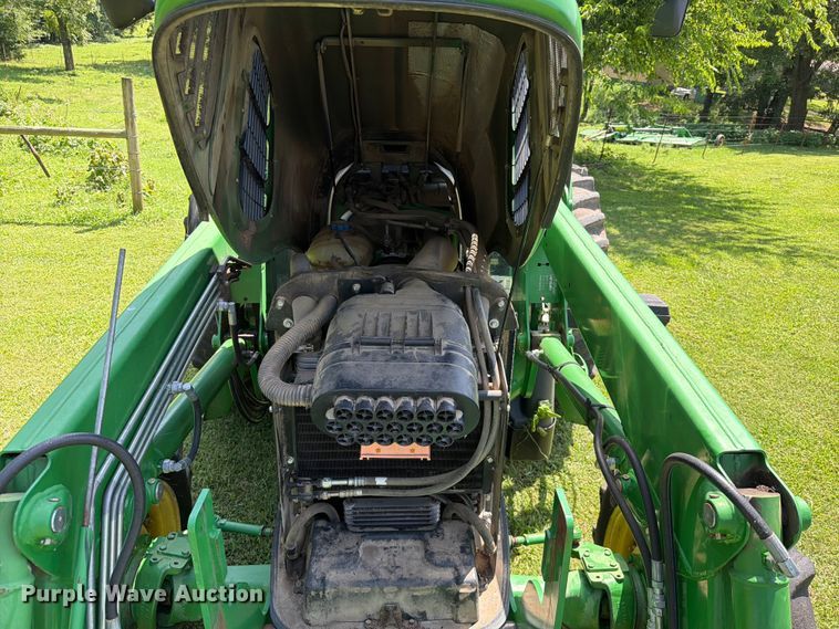 image for item FK5026 2010 John Deere 6115D MFWD tractor
