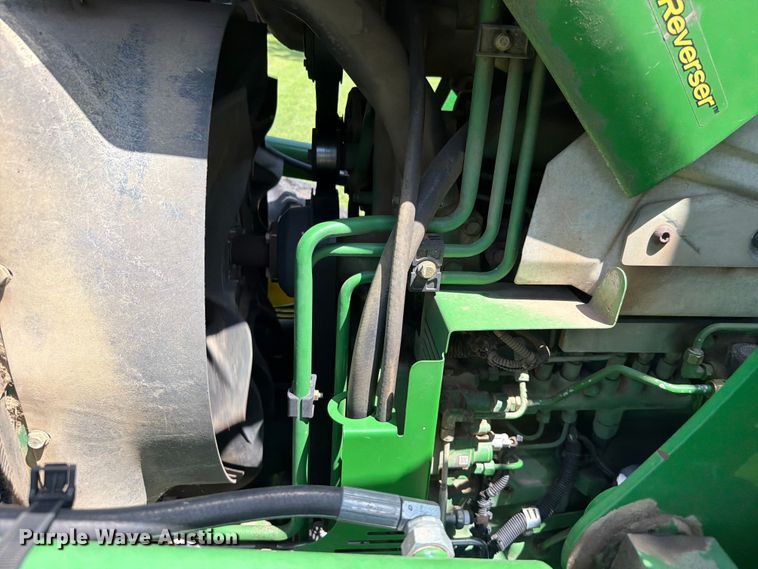 image for item FK5026 2010 John Deere 6115D MFWD tractor