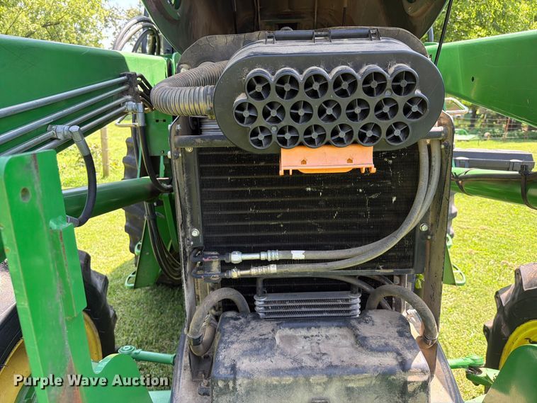 image for item FK5026 2010 John Deere 6115D MFWD tractor