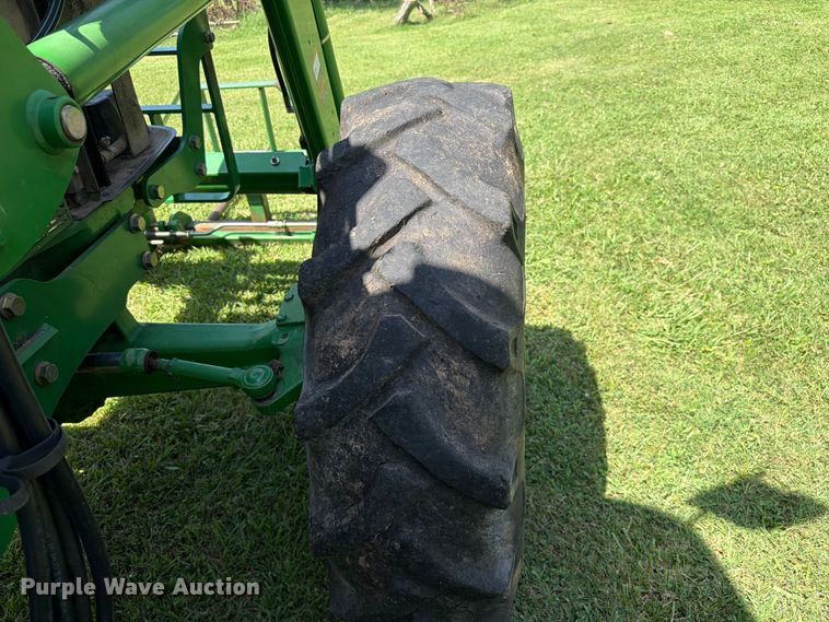 image for item FK5026 2010 John Deere 6115D MFWD tractor