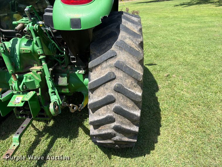 image for item FK5026 2010 John Deere 6115D MFWD tractor