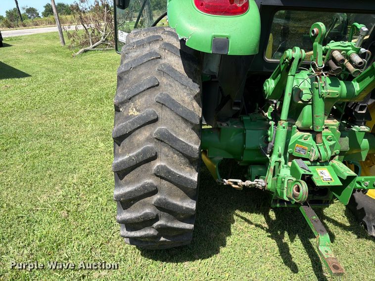 image for item FK5026 2010 John Deere 6115D MFWD tractor