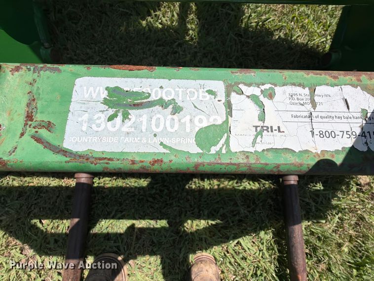image for item FK5026 2010 John Deere 6115D MFWD tractor