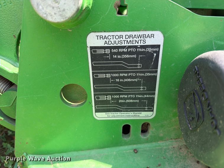 image for item FK5027 John Deere HX15 batwing rotary mower