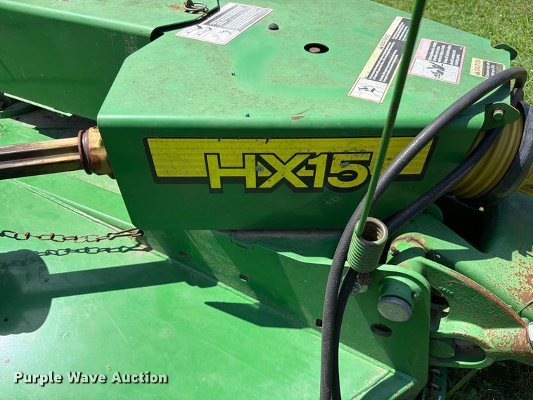 image for item FK5027 John Deere HX15 batwing rotary mower