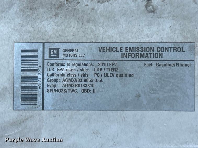 image for item FT6027 2010 Chevrolet Impala 