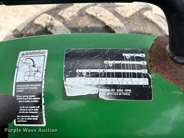 image for item FT6033 2008 John Deere 5425 tractor