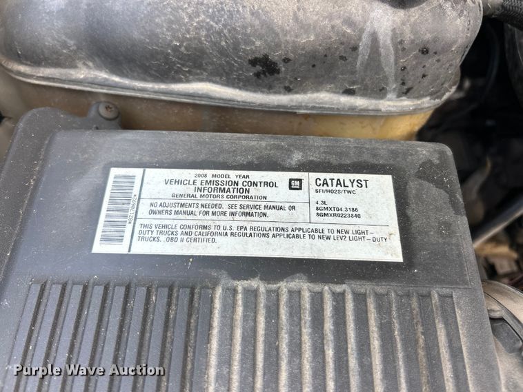 image for item FT6035 2008 Chevrolet Silverado 1500 pickup truck