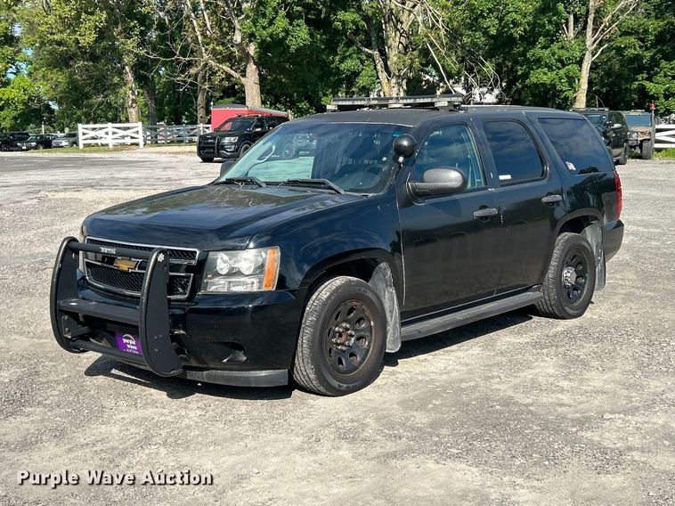 2013 Chevrolet Tahoe Police SUV