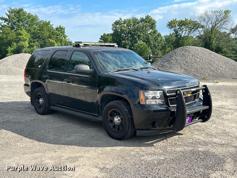 image for item FT6041 2013 Chevrolet Tahoe Police SUV