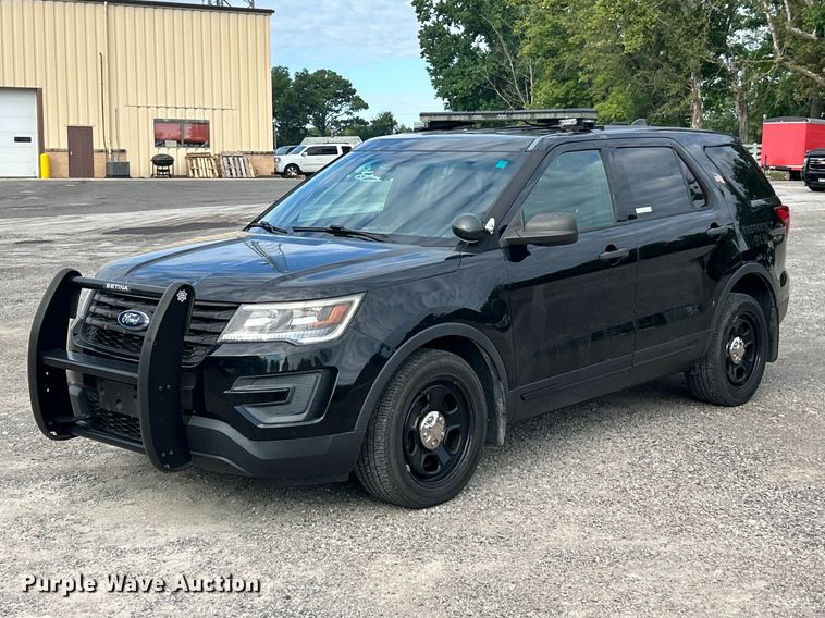 image for item FT6043 2017 Ford Explorer Police Interceptor SUV
