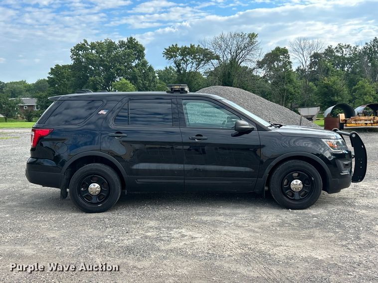 image for item FT6043 2017 Ford Explorer Police Interceptor SUV